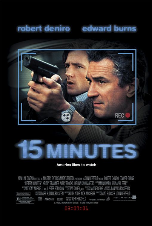 ดูหนังออนไลน์ 15 Minutes (2001) คู่อำมหิต ฆ่าออกทีวี