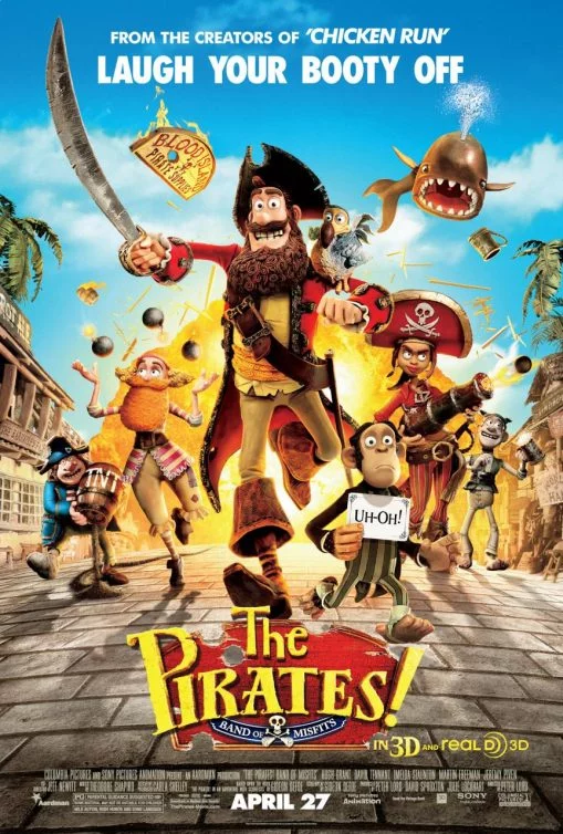 ดูหนังออนไลน์ The Pirates! Band of Misfits (2012) กองโจรสลัดหลุดโลก